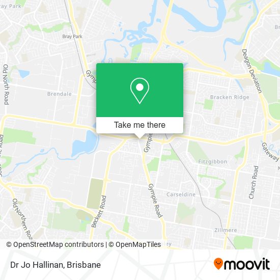 Dr Jo Hallinan map