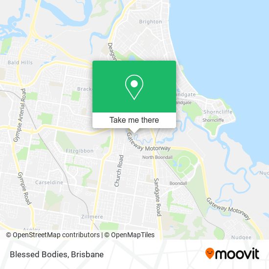 Blessed Bodies map