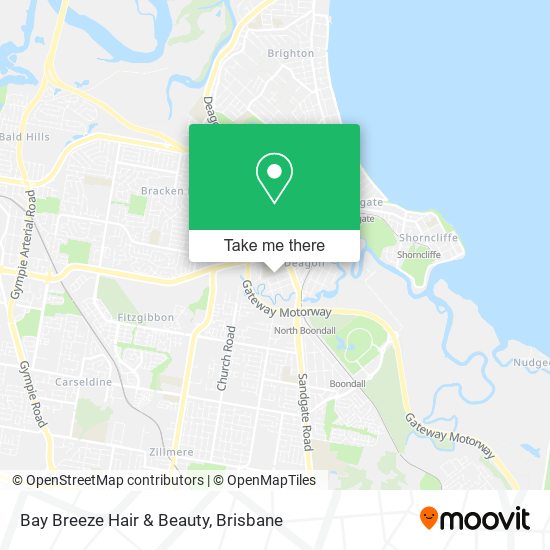 Bay Breeze Hair & Beauty map