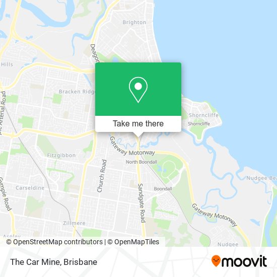 The Car Mine map