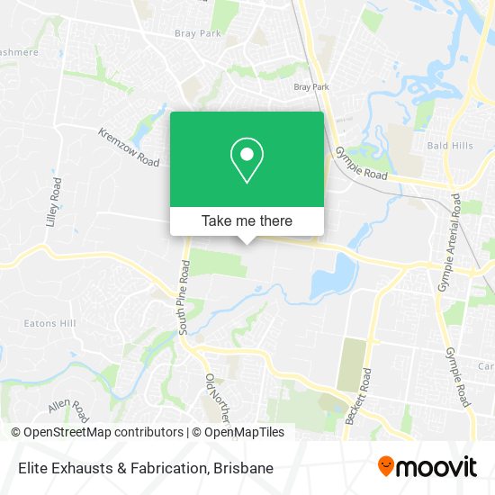 Elite Exhausts & Fabrication map