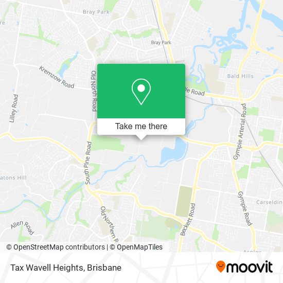 Tax Wavell Heights map