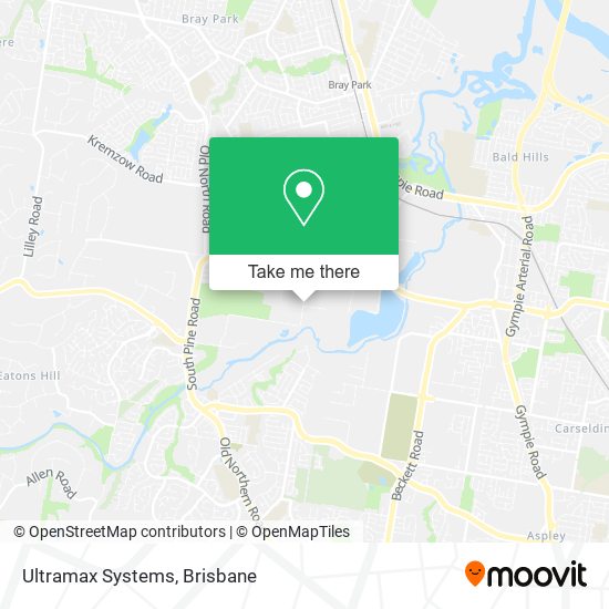 Ultramax Systems map