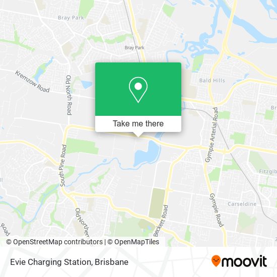 Evie Charging Station map