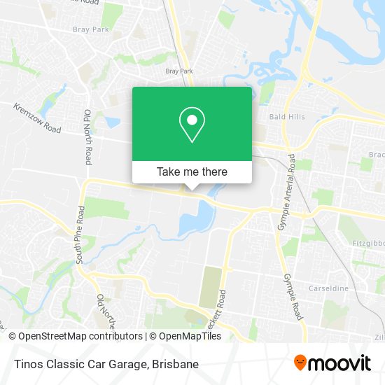 Tinos Classic Car Garage map