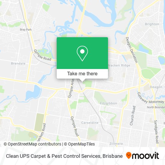 Clean UPS Carpet & Pest Control Services map