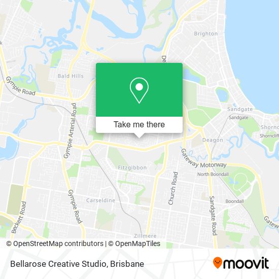 Bellarose Creative Studio map