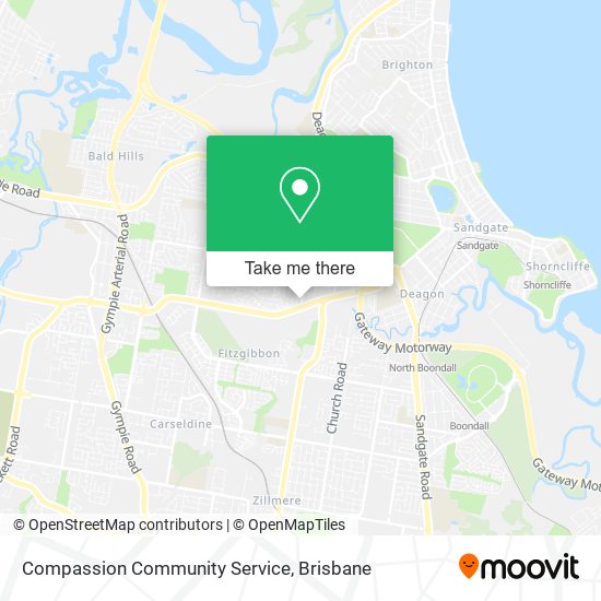 Compassion Community Service map