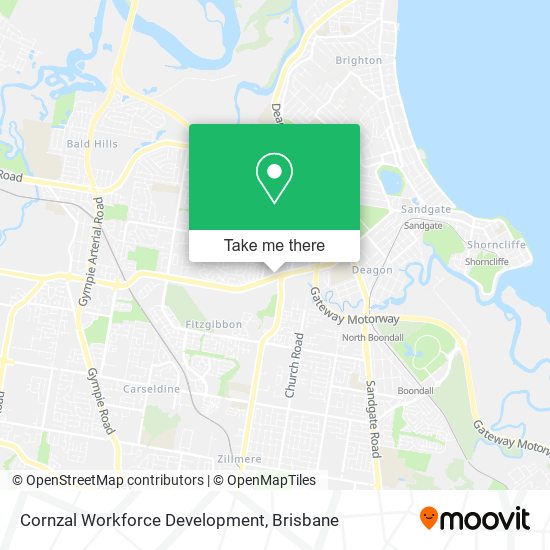 Cornzal Workforce Development map