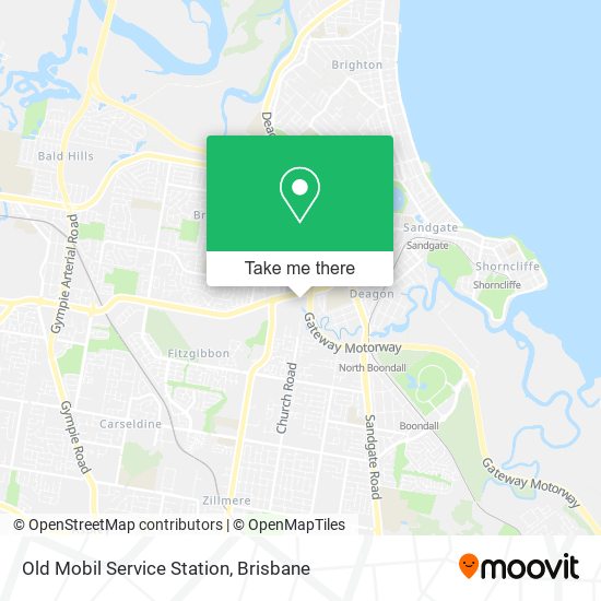 Old Mobil Service Station map
