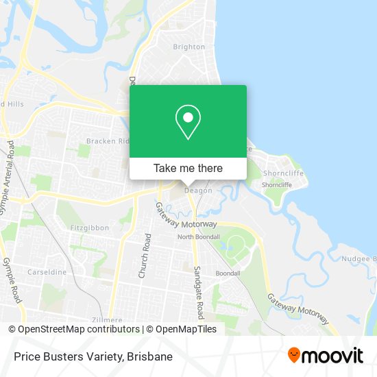 Price Busters Variety map