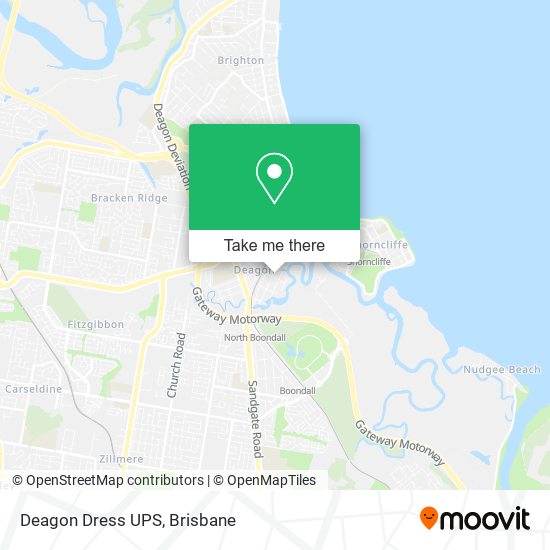 Deagon Dress UPS map