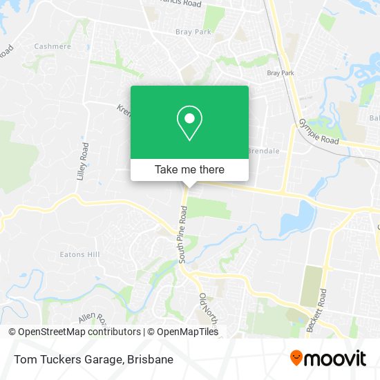 Tom Tuckers Garage map