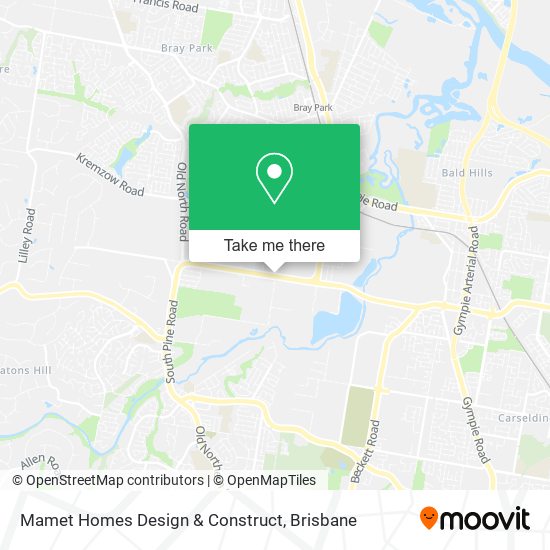 Mamet Homes Design & Construct map