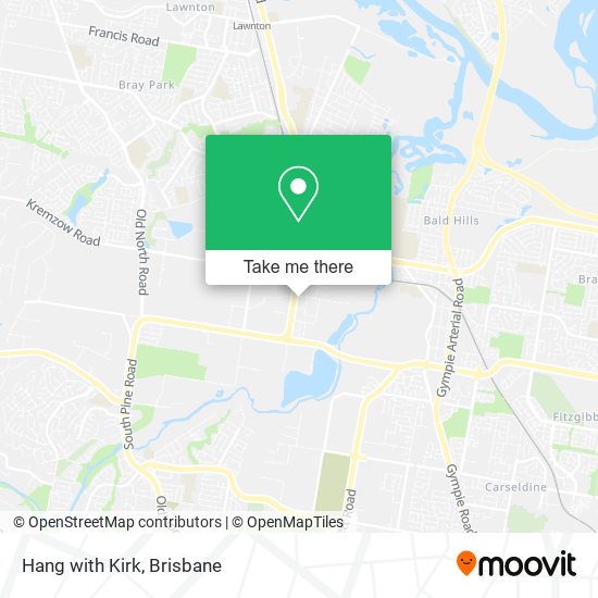 Hang with Kirk map