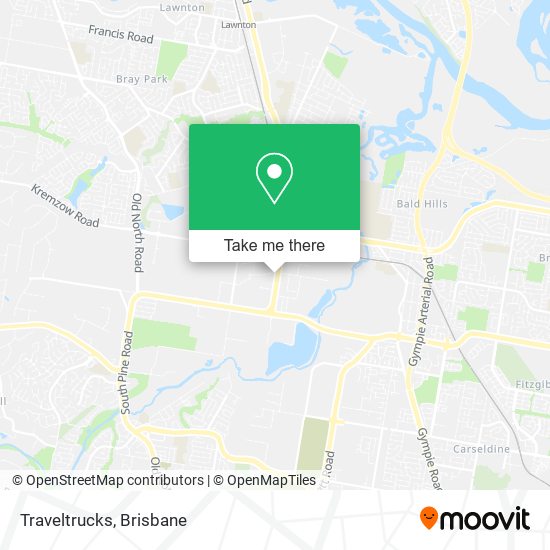 Traveltrucks map
