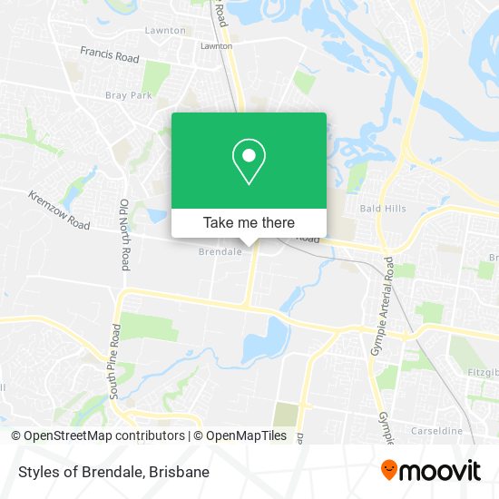 Styles of Brendale map