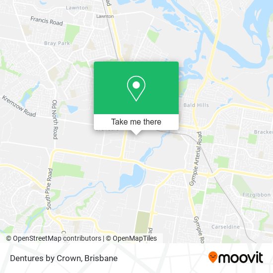 Dentures by Crown map