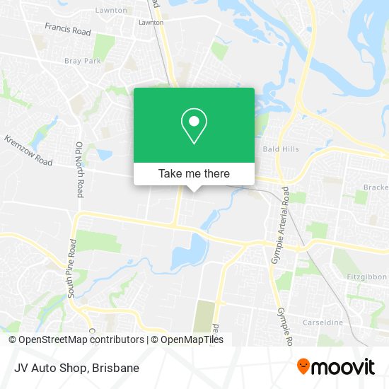 JV Auto Shop map