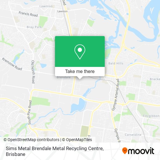 Sims Metal Brendale Metal Recycling Centre map