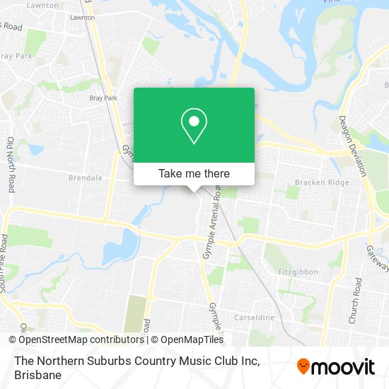 The Northern Suburbs Country Music Club Inc map
