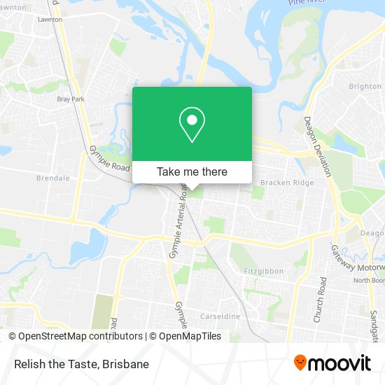 Relish the Taste map