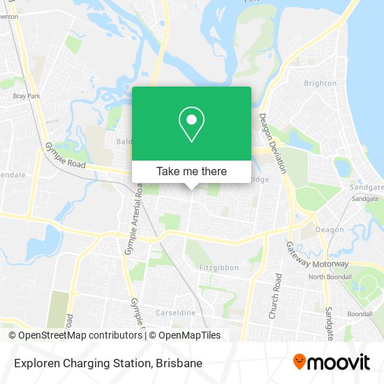 Exploren Charging Station map