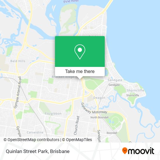 Quinlan Street Park map
