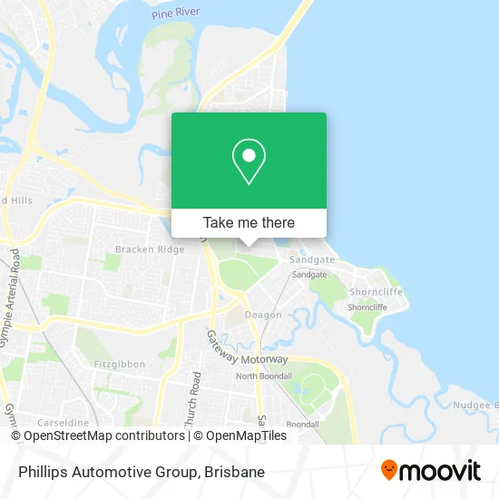 Phillips Automotive Group map
