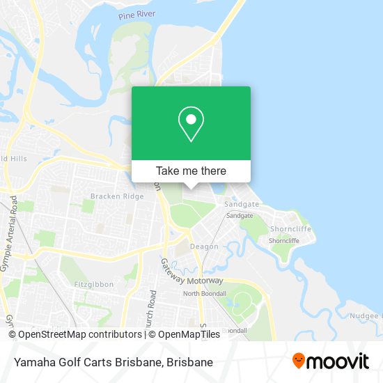 Yamaha Golf Carts Brisbane map