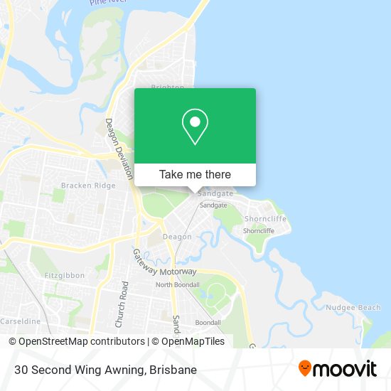 30 Second Wing Awning map