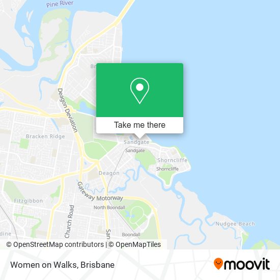 Mapa Women on Walks