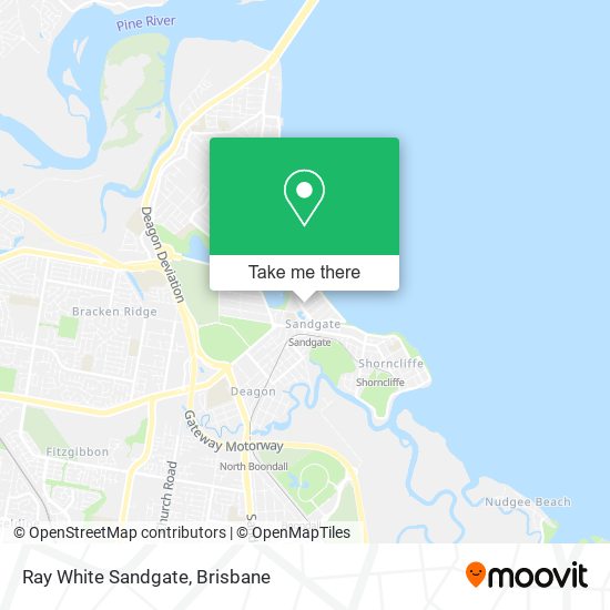 Ray White Sandgate map