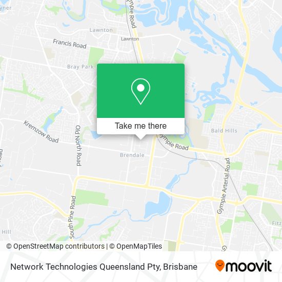 Network Technologies Queensland Pty map