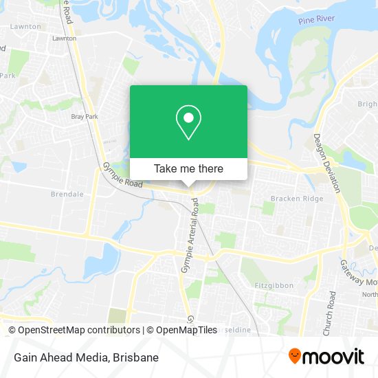 Gain Ahead Media map