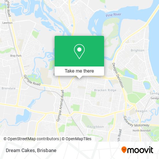 Dream Cakes map