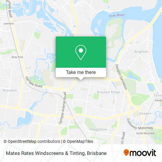 Mates Rates Windscreens & Tinting map