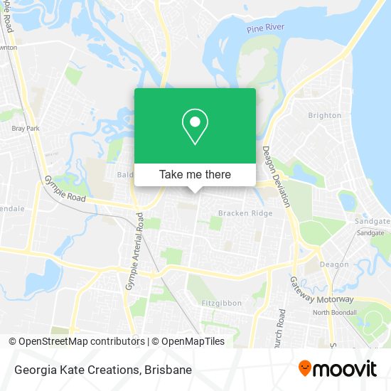 Georgia Kate Creations map
