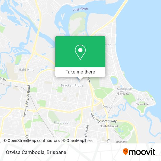 Ozvisa Cambodia map