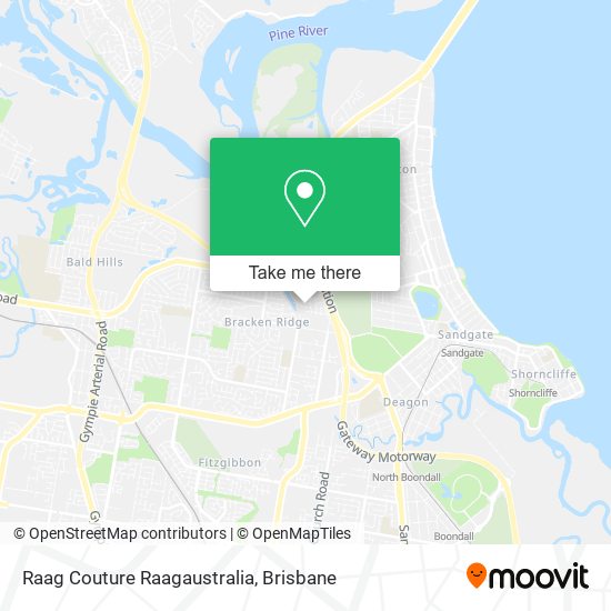 Raag Couture Raagaustralia map