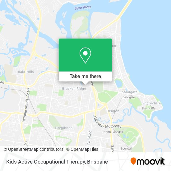 Kids Active Occupational Therapy map