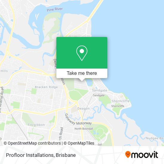 Profloor Installations map
