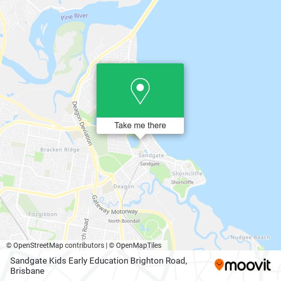 Sandgate Kids Early Education Brighton Road map