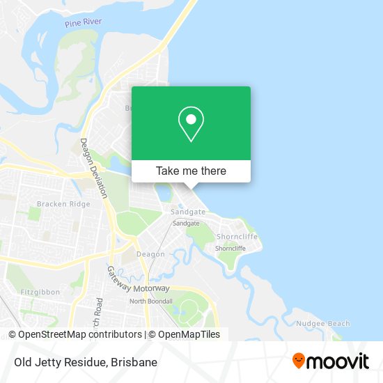 Old Jetty Residue map