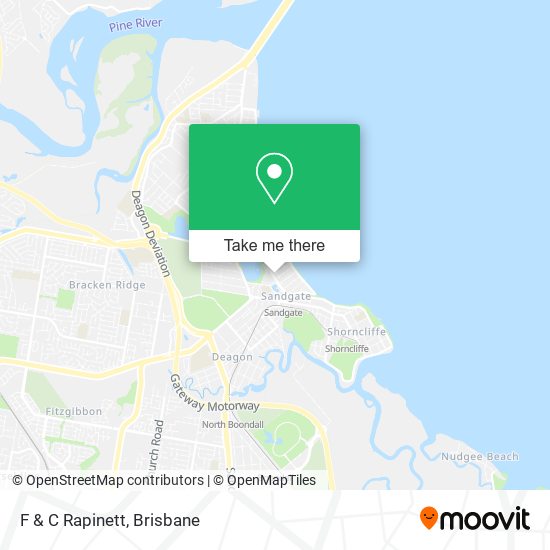 F & C Rapinett map