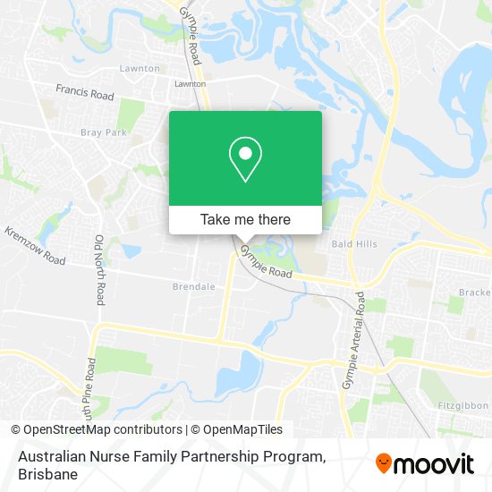 Australian Nurse Family Partnership Program map