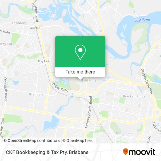 CKF Bookkeeping & Tax Pty map