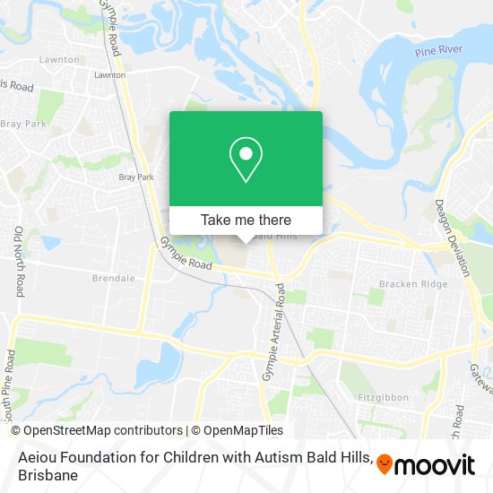 Aeiou Foundation for Children with Autism Bald Hills map