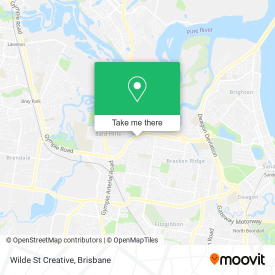 Wilde St Creative map