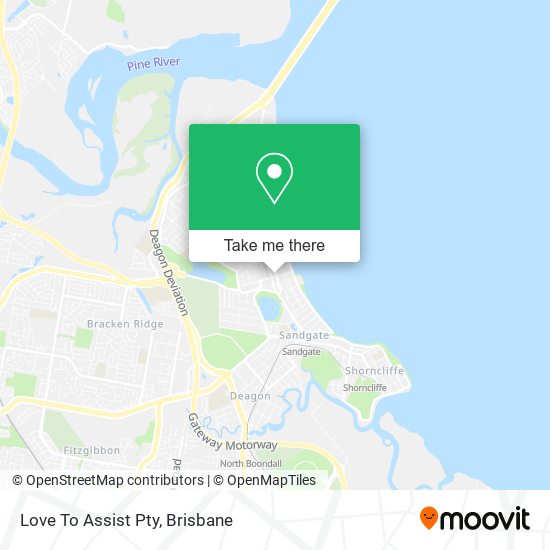 Love To Assist Pty map